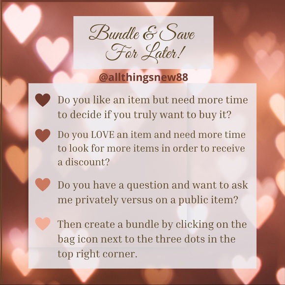 Bundle & Save For Later! - Picture 1 of 1
